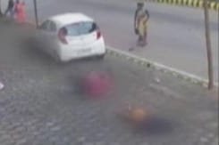 On Camera, Man Runs Car Over 5 On Footpath In Mangaluru, 1 Woman Killed On Camera, Man Runs Car Over 5 On Footpath In Mangaluru, 1 Woman Killed