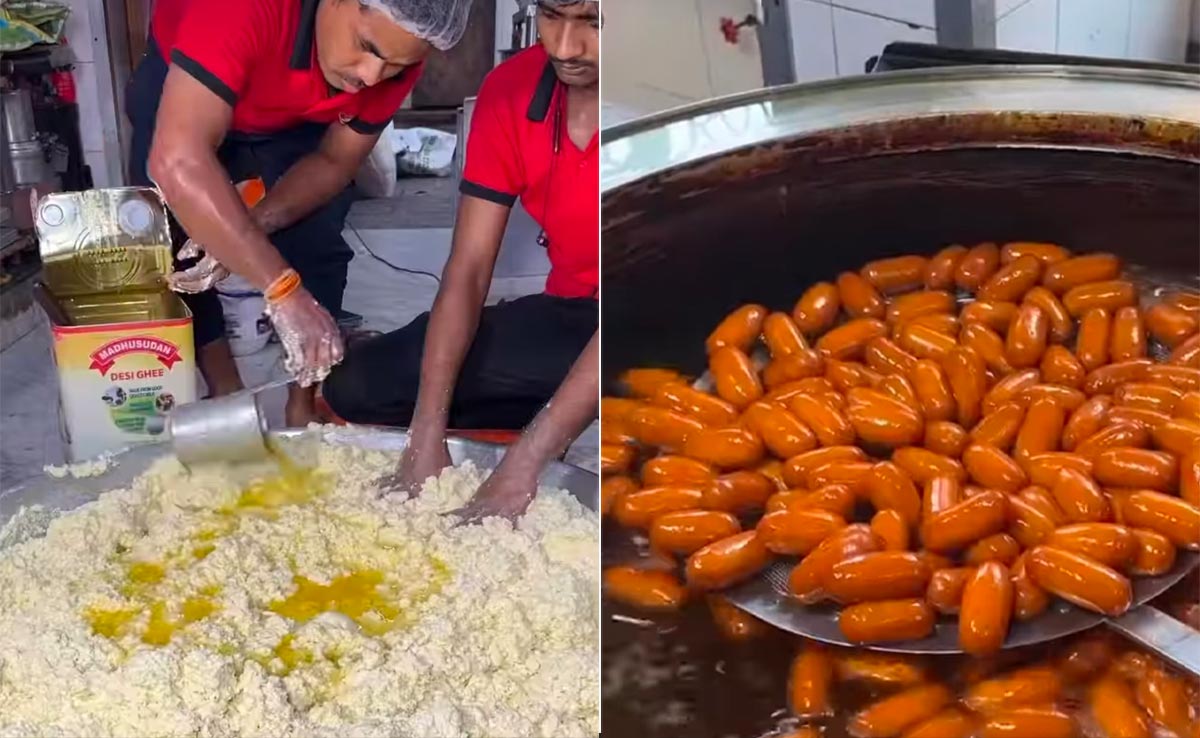 Watch: After Parotta, Making Of Gulab Jamun Divides Internet Over Hygiene Concerns