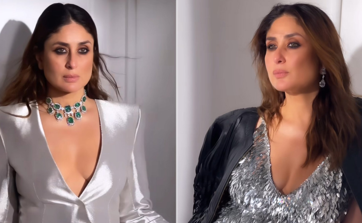 Kareena Kapoor's Signature Kohl-Rimmed Eyes And Nude Lipstick Is A Must-Wear Look This Festive Season