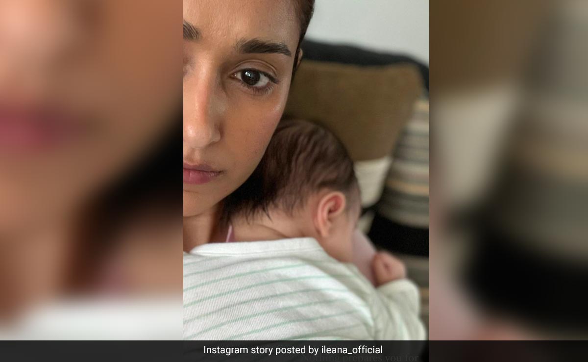 Ileana D'Cruz Shares Pic With Her Son. "Nothing Prepares You For The Pain You Feel When..."