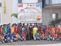 विभिन्न एडवेंचर एक्टिविटीज के साथ पूरा हुआ भारतीय सेना का त्रिशक्ति बहुआयामी अभियान