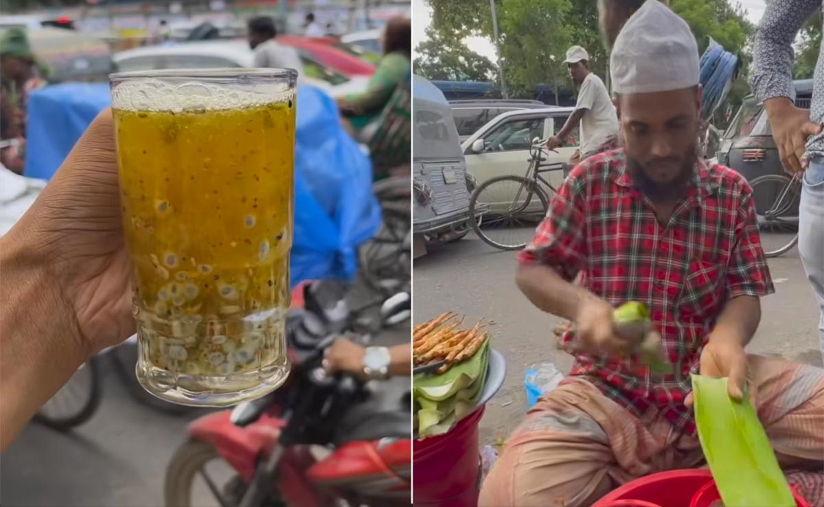 Street Vendor's Aloe Vera Sharbat Takes Social Media by Storm, Here's Why