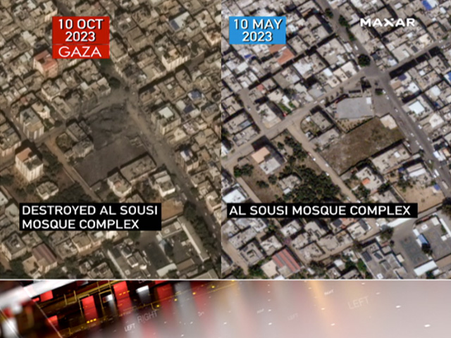 Before-After Satellite Images Show Airstrike Devastation In Gaza