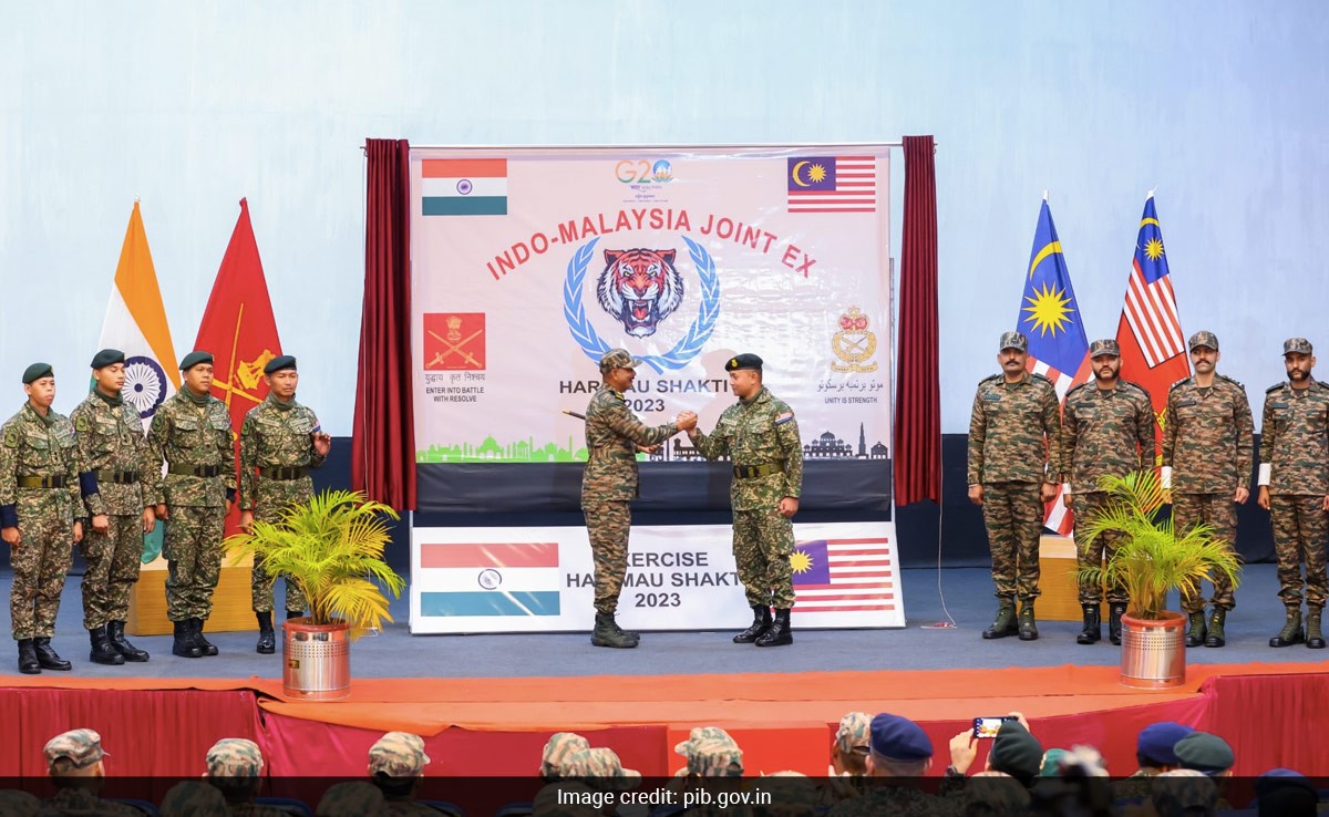 India, Malaysia Begin Two-Week Military Exercise In Meghalaya's Umroi
