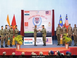 India, Malaysia Begin Two-Week Military Exercise In Meghalaya's Umroi India, Malaysia Begin Two-Week Military Exercise In Meghalaya's Umroi