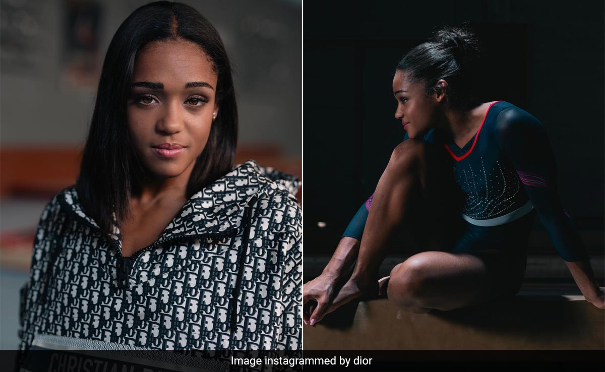 French Gymnast And Olympian Melanie De Jesus Dos Santos Announced As Dior Ambassador