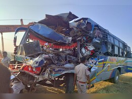Pratapgarh Road Accident: सांवरिया सेठ के दर्शन करने जा रहे श्रद्धालुओं की बस हादसे का शिकार, 4 की मौत, 20 यात्री जख्मी