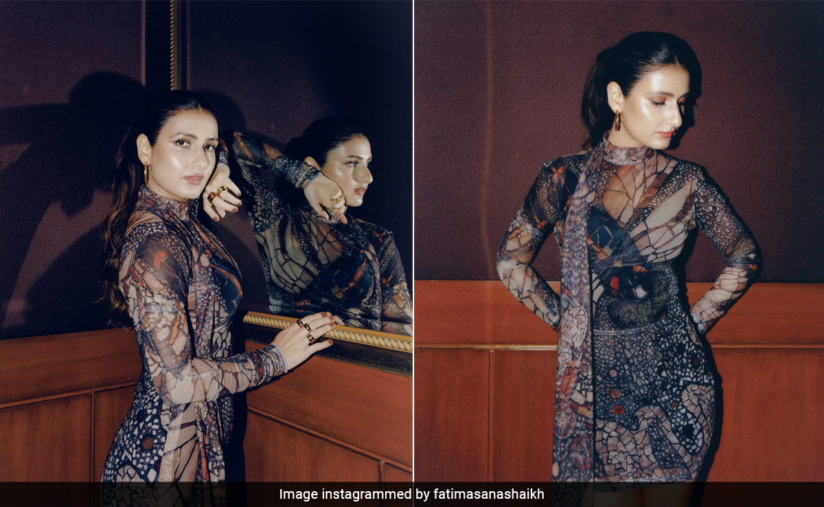 Fatima Sana Shaikh Brings Back The Cheerful Spring Vibes In A Printed Mini Dress