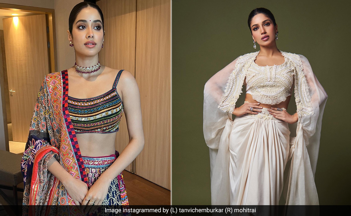 From Janhvi Kapoor To Bhumi Pednekar, Level Up Your Navratri Fashion With These Celebrity-Inspired Ethnic Styles
