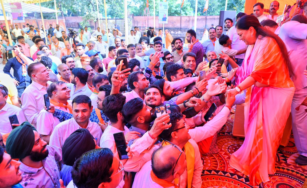 पूर्व सीएम वसुंधरा राजे के काफिले के दौरान हुई फायरिंग, सूर्या गैंग का सरगना सुरेश गुर्जर गिरफ्तार