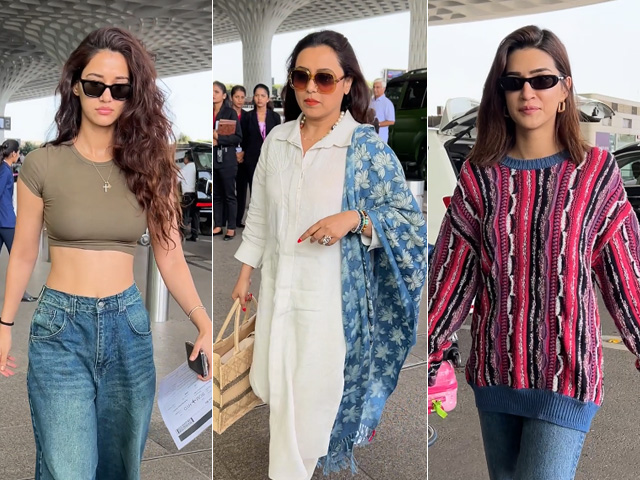 Airport Traffic: Rani Mukerji, Kriti Sanon, Disha Patani