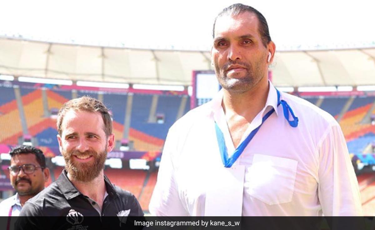 "When I Fractured My Thumb": Kane Williamson's Hilarious Post Featuring The Great Khali Goes Viral