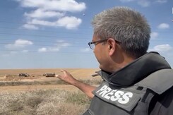 Israeli Tanks, Artillery, Stationed At Dug-In Positions Along Gaza Border Israeli Tanks, Artillery, Stationed At Dug-In Positions Along Gaza Border