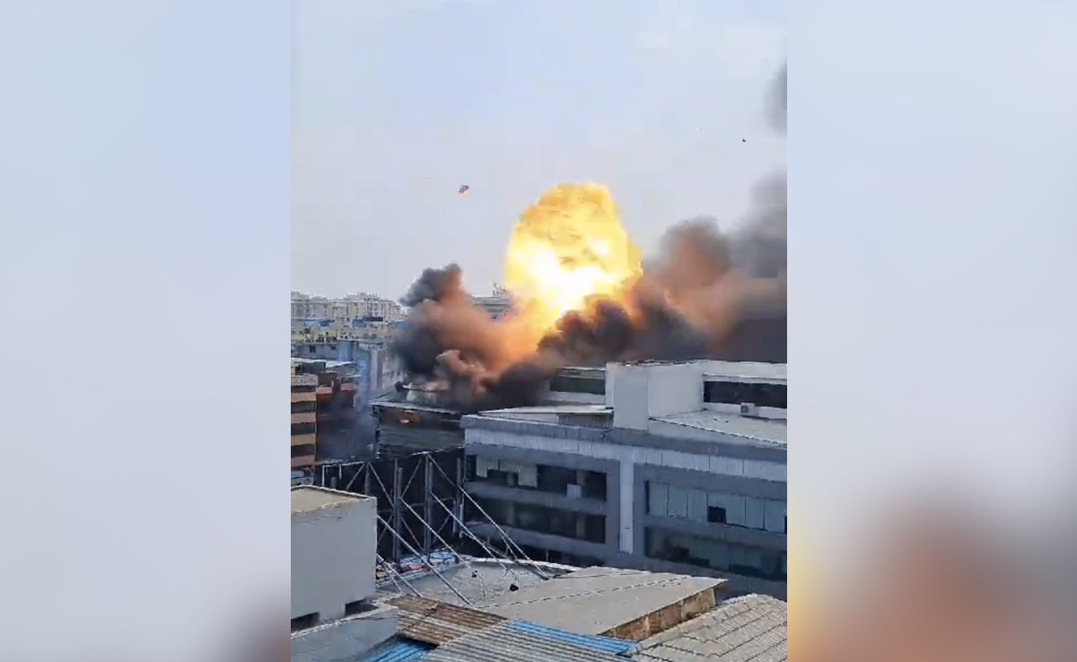 2 Injured After Fire Breaks Out In Bengaluru Building: Report