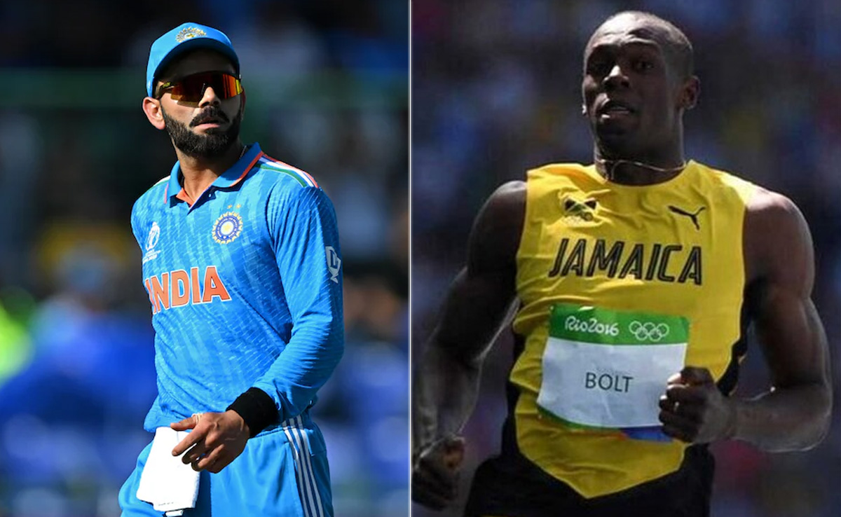 <i>"Chak De Fattey"</i>: Usain Bolt Wishes Virat Kohli Ahead Of India vs Pakistan World Cup Match