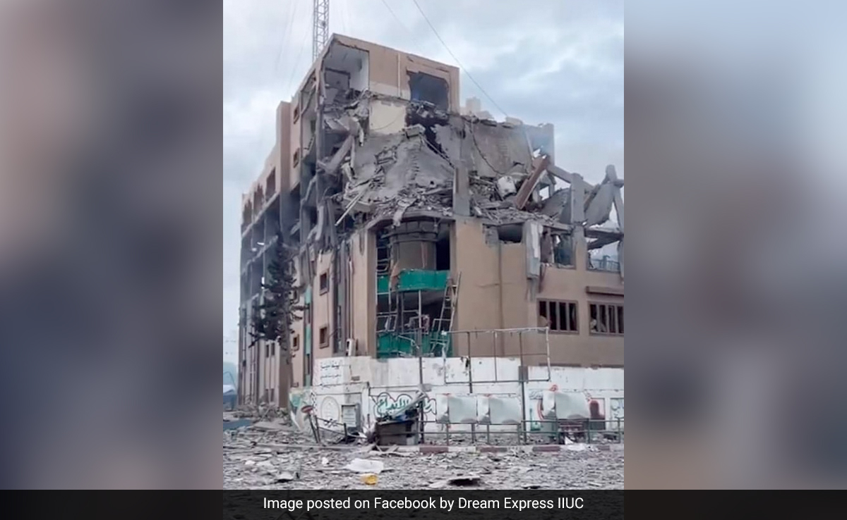 Israeli Fighter Jets Attack Hamas-Linked Islamic University In Gaza City