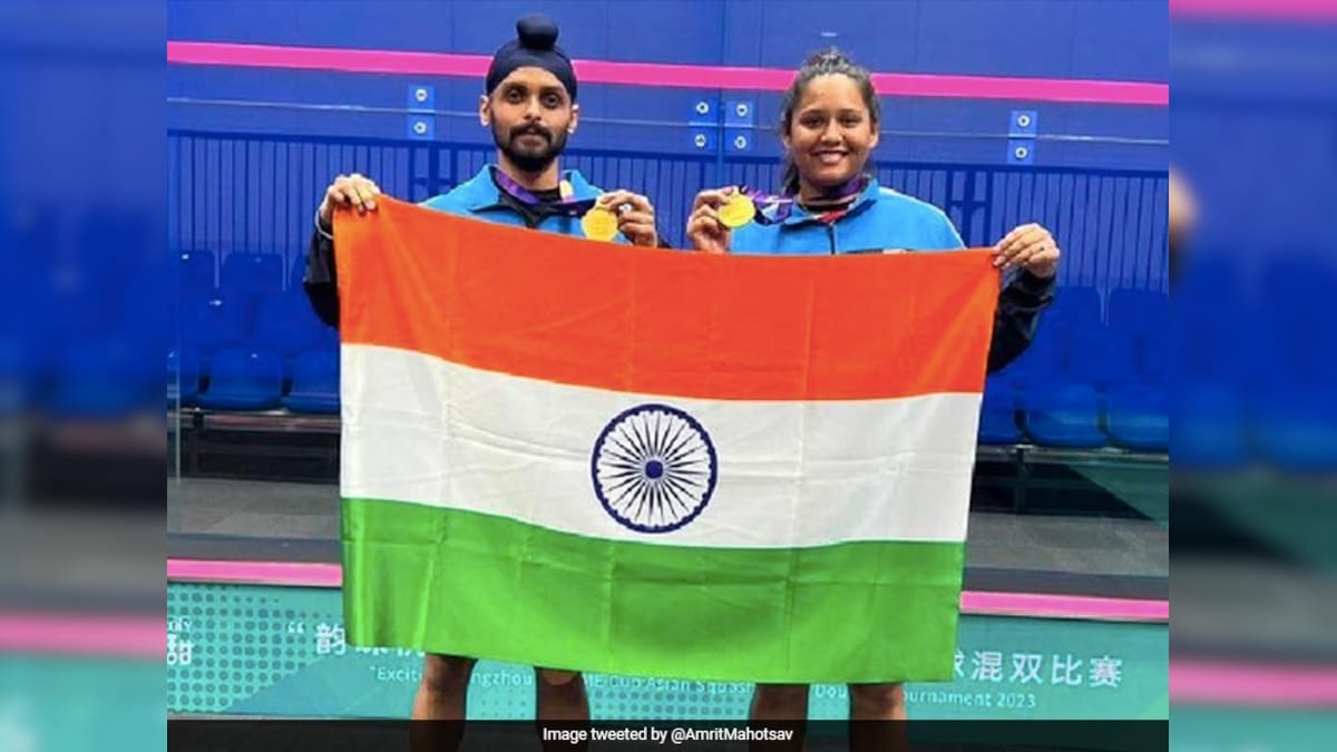 Asian Games: Dipika Pallikal-Harinder Pal Singh Clinch Mixed Pair Gold In Squash, Sourav Ghoshal Settles For Silver