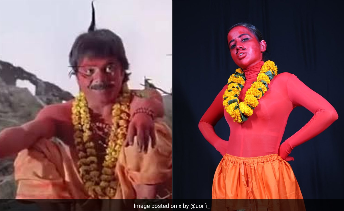 Uorfi Javed Gets Death Threat For Recreating 'Chhote Pandit' On Halloween