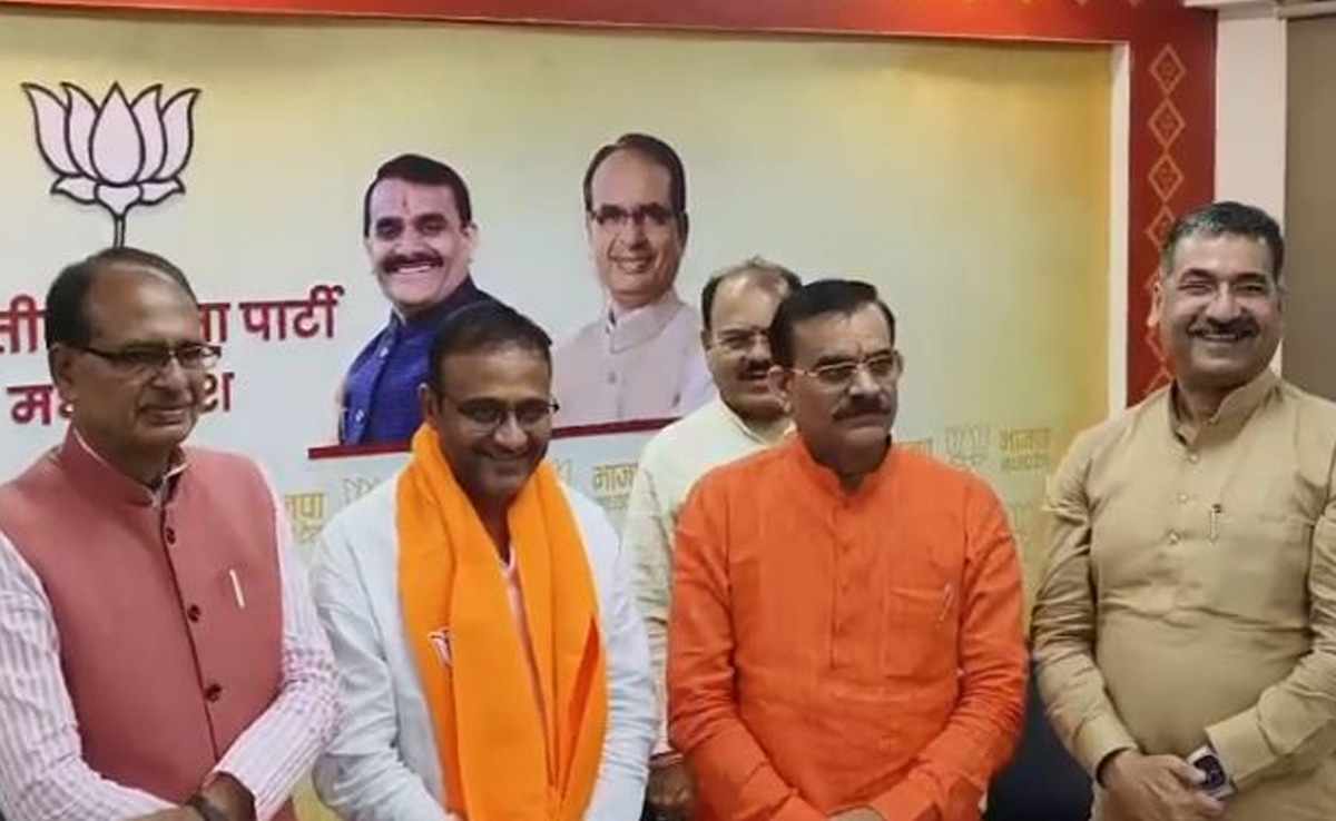 MP Election 2023 : चुनाव से पहले कांग्रेस को लगा झटका, BJP में शामिल हुए बड़वाह विधायक सचिन बिरला