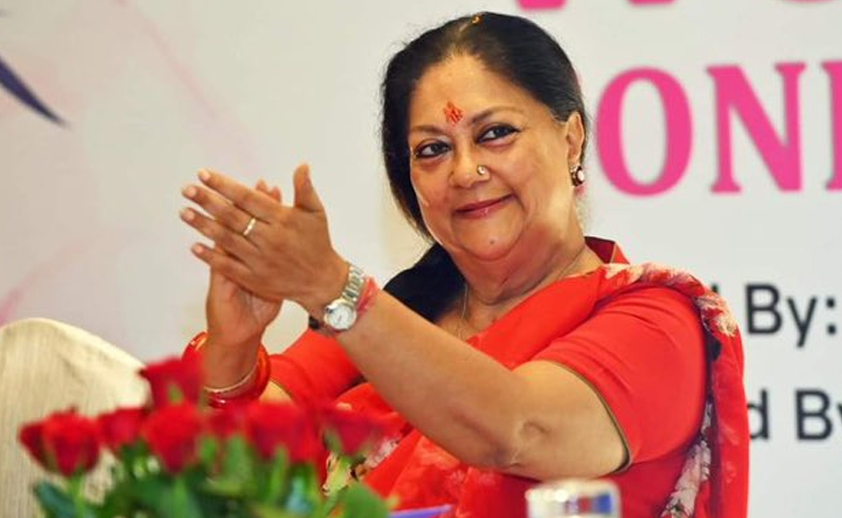 "No Guarantee...": Vasundhara Raje's Dig At Priyanka Gandhi's Poll Promise