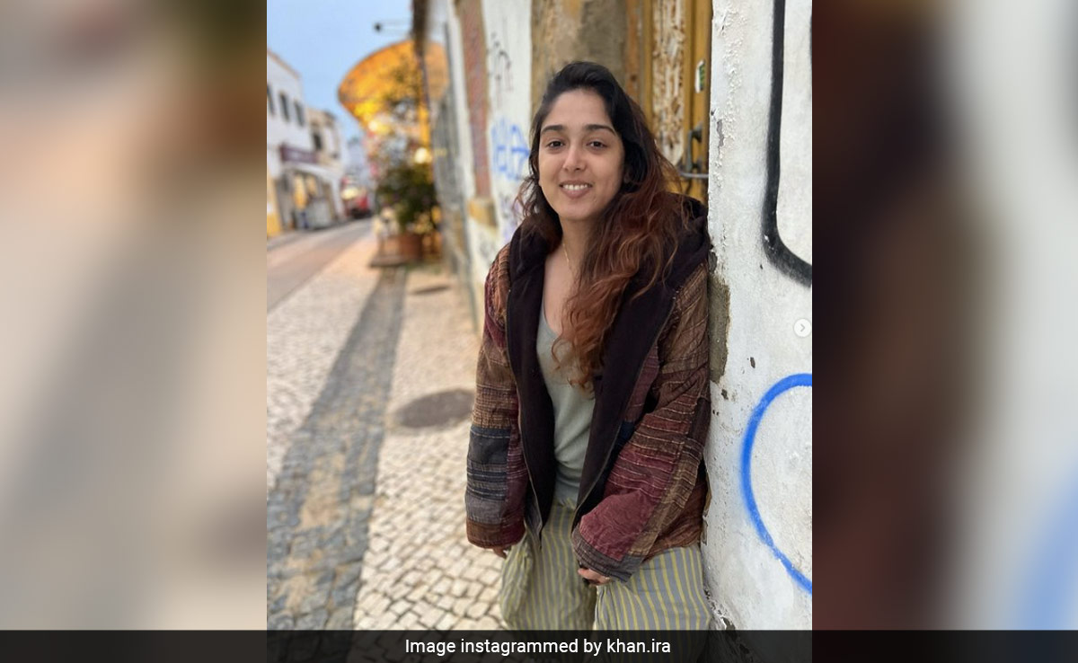 Just Ira Khan Setting Travel Goals In This Pic. Courtesy Fiance Nupur Shikhare