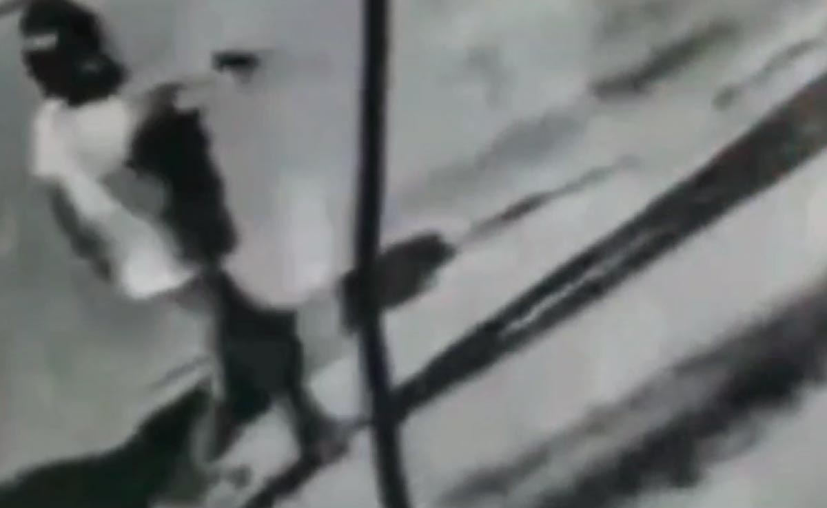 Video: Gogi Gang Member Fires Shots Outside Delhi Businessman's House