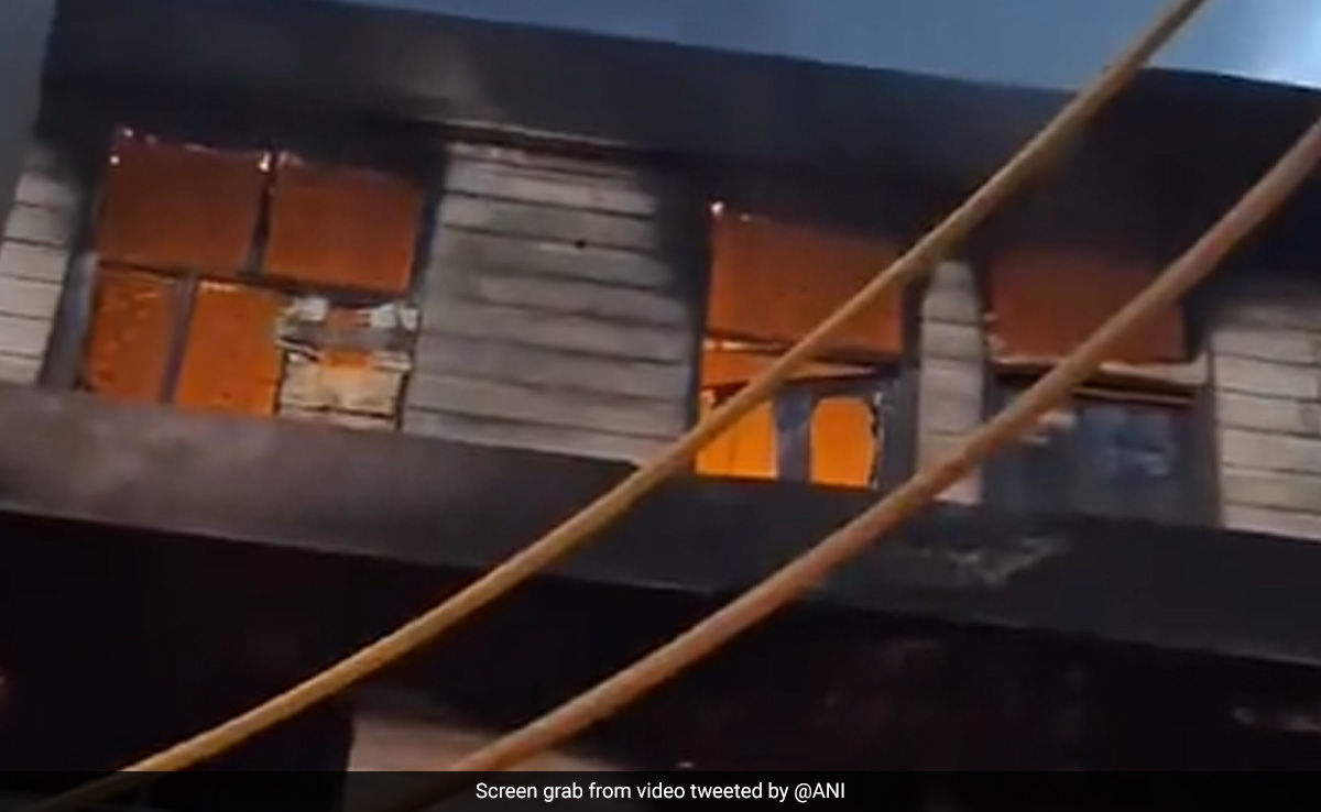 Fire Breaks Out At Delhi Shoe Factory, Over 30 Fire Engine Rushed On Spot