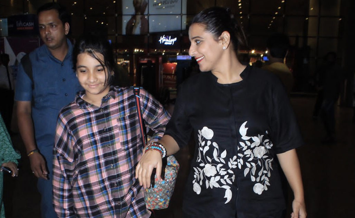 Vidya Balan Reacts To Rumours Of Having A Daughter: "That Is My Sister's Daughter Ira"