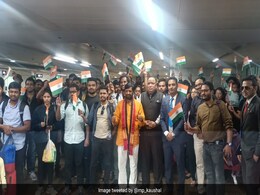 Operation Ajay: 3rd Flight With 197 Indians From Israel Arrives In Delhi Operation Ajay: 3rd Flight With 197 Indians From Israel Arrives In Delhi