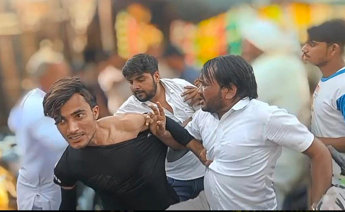 भरतपुरः राज्यमंत्री जाहिदा खान की रैली में भारी बवाल, कार्यकर्ताओं और ग्रामीणों में चले लात-घूसे