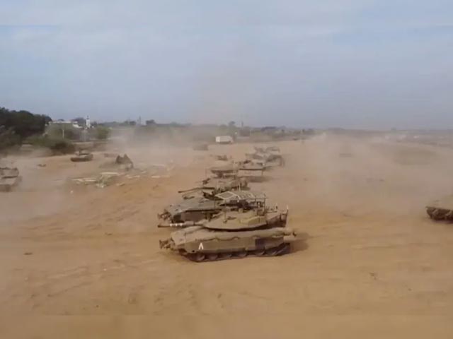 Intense Street Battles In Gaza As Israeli Forces Fight Hamas