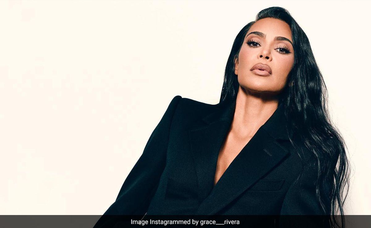 In A Boss Lady Pantsuit, Kim Kardashian Is Stylishly Striking As Cover Girl Of Fortune's "100 Most Powerful Women"