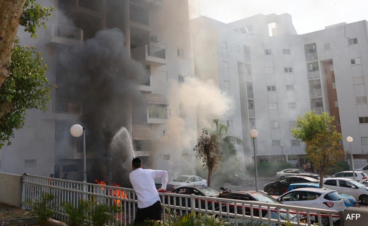Video: "I Call On All Citizens...": Israel's Defence Minister On "War" By Hamas