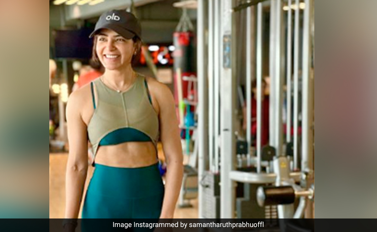 Samantha Ruth Prabhu's Gym Post Is The Perfect Fitness Motivation