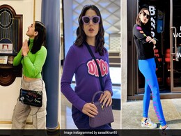 Rainbows In London Were Rare Until Sara Ali Khan In Her Vibrant Outfits And Handbags Arrived Rainbows In London Were Rare Until Sara Ali Khan In Her Vibrant Outfits And Handbags Arrived