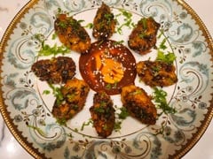 Sesame Garlic Egg Tempura