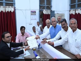 Chhattisgarh Chief Minister Bhupesh Baghel Files Nomination From Patan Chhattisgarh Chief Minister Bhupesh Baghel Files Nomination From Patan