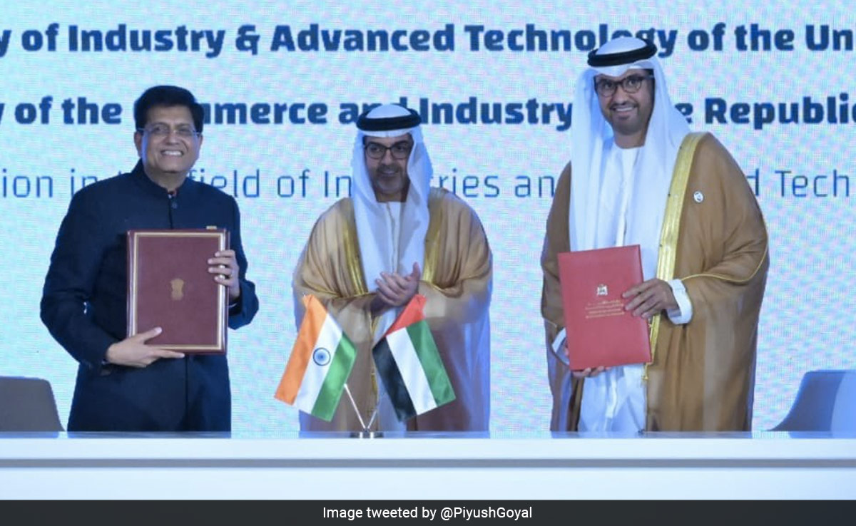 India, UAE Sign Pact To Increase Cooperation In Industries, Technologies