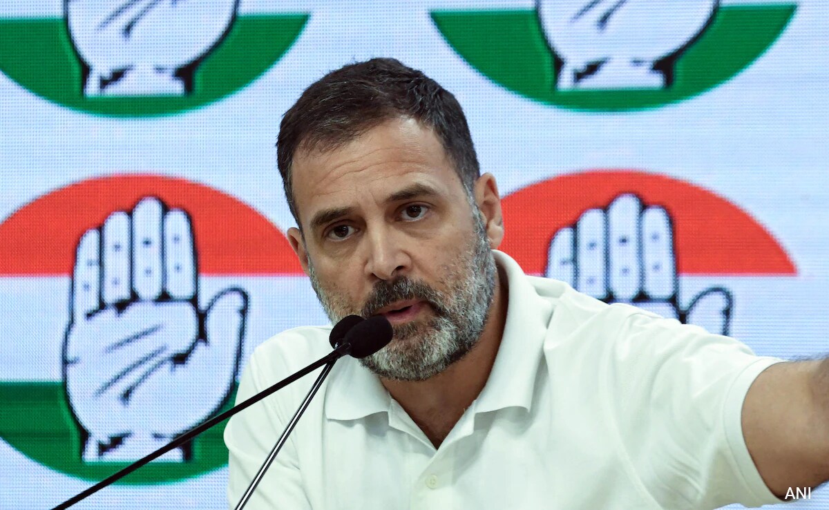 "Walk The Talk": BJP Leader After Rahul Gandhi's Remarks On Adani Group