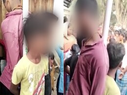 On Camera, 4 Boys Tied To Pole, Thrashed In Bihar. They Stole Biscuits On Camera, 4 Boys Tied To Pole, Thrashed In Bihar. They Stole Biscuits