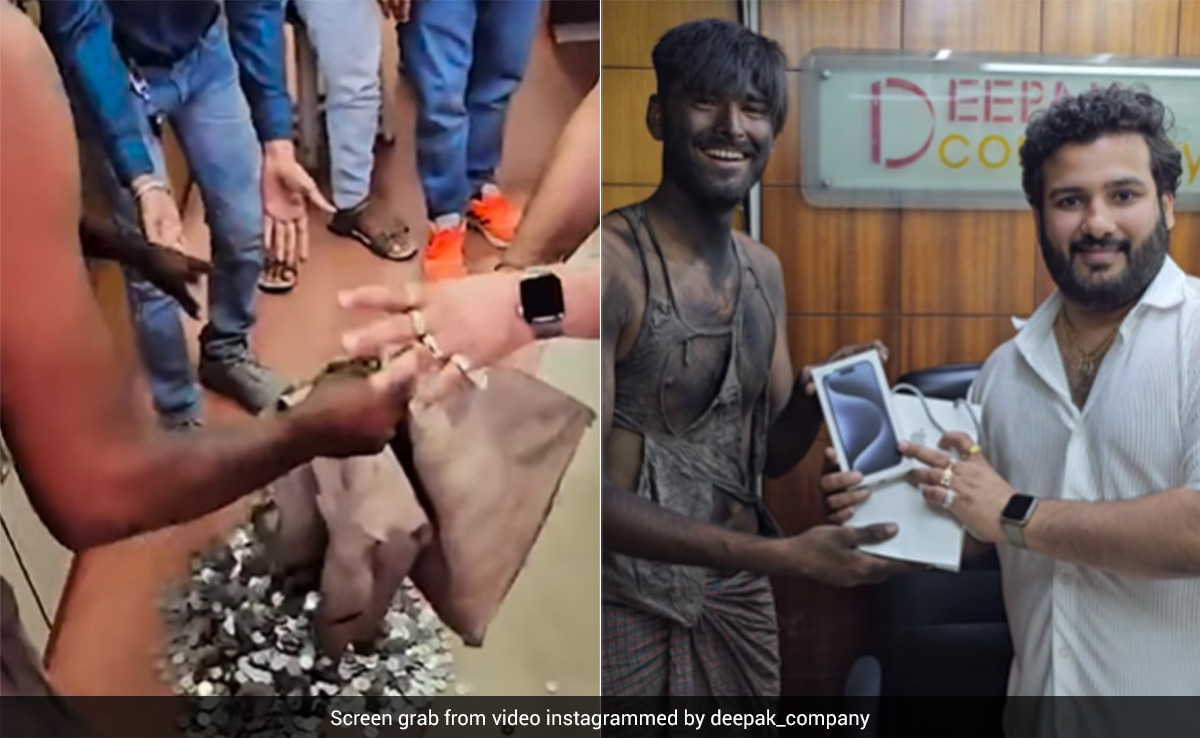 सिक्कों से भरी बोरी लेकर iPhone 15 खरीदने दुकान पर पहुंचा 'भिखारी', लेकिन फिर जो हुआ, फटी रह जाएंगी आंखें