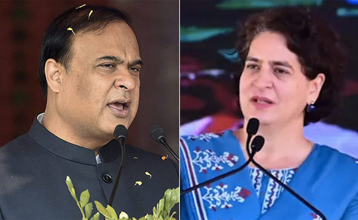 Priyanka Gandhi, Himanta Sarma Get Notice Over Poll Code Violation
