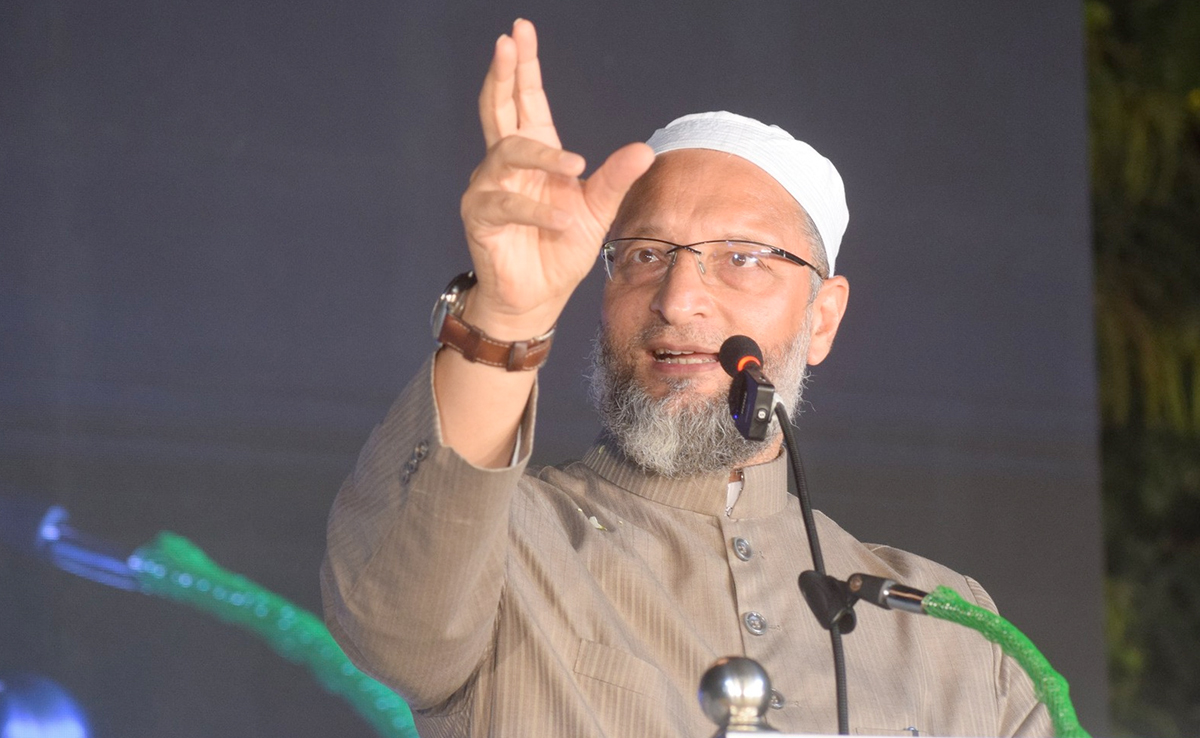 "Will Seek Lord Hanuman's Blessings For Him": AAP's Jibe At A Owaisi