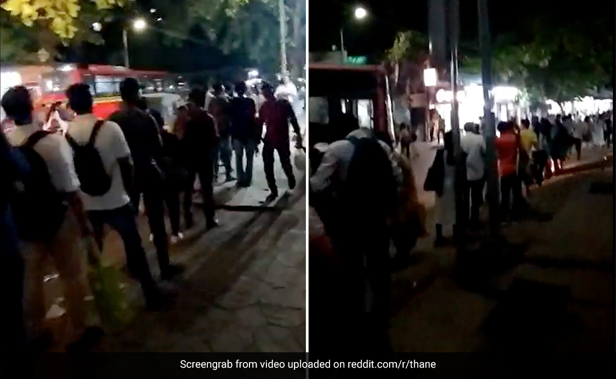 Video Of Long Queue At Thane Station Sparks Debate About "Spirit Of Mumbai"
