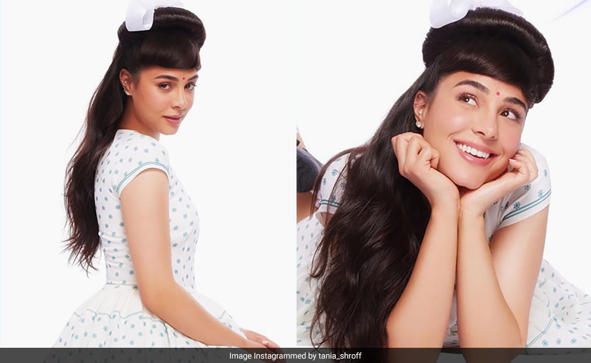 In A Printed White Frock, Tania Shroff Goes As Indian Pop Culture Icon The Nirma Girl For Halloween 2023