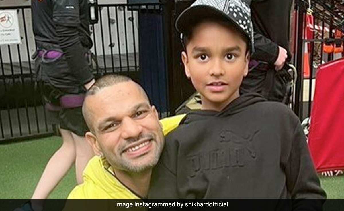 "<i>Ajeeb Si Betaabi</i>": Shikhar Dhawan's Post For Son After Divorce With Aesha Mukerji
