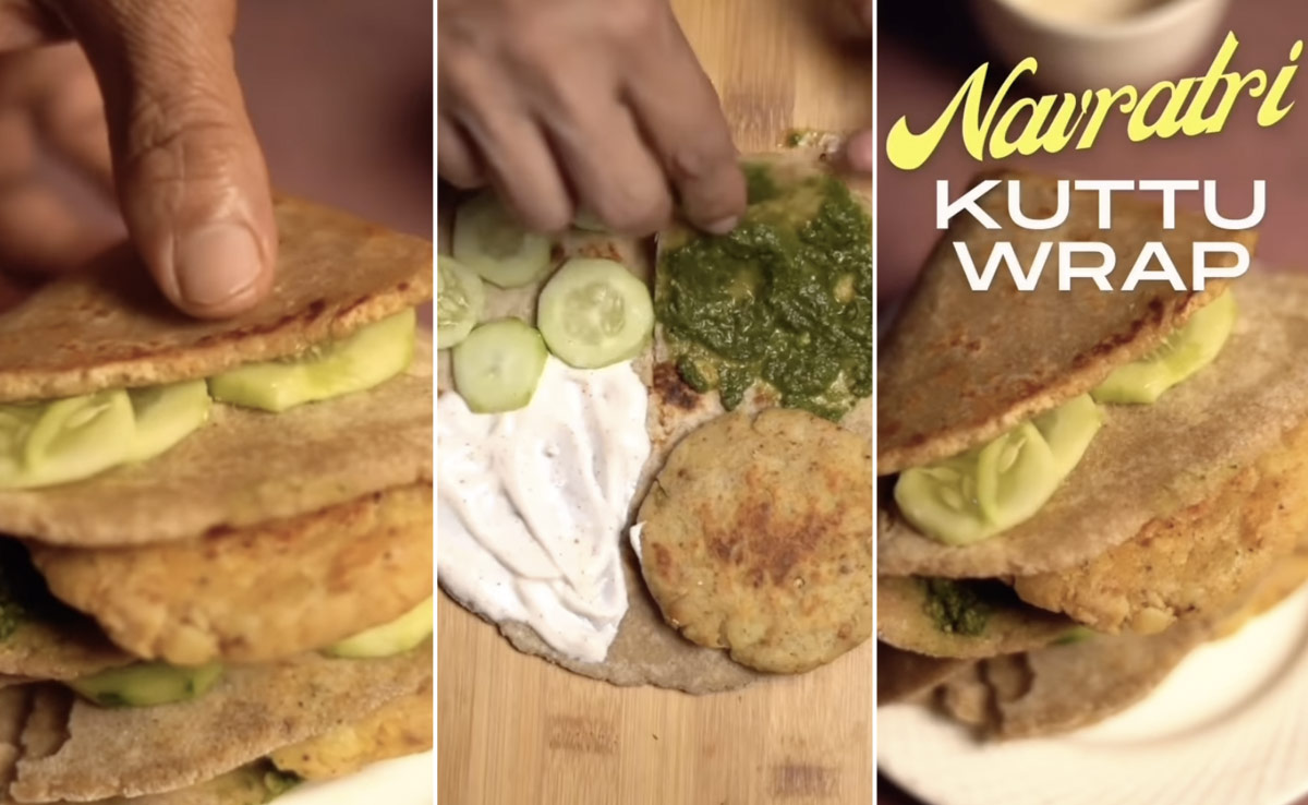 Navratri Special: Dietician Mac Singh's Kuttu Wrap Takes Internet By Storm