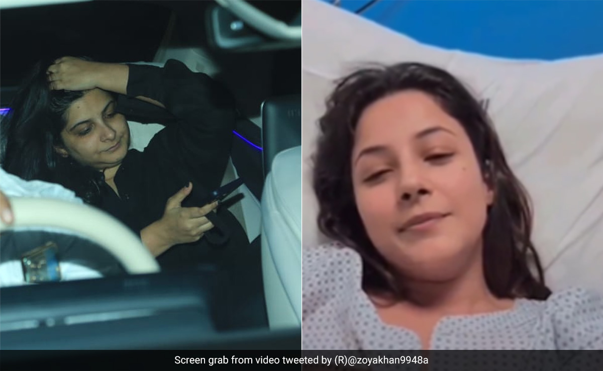 Shehnaaz Gill In Hospital With Food Poisoning. Rhea Kapoor Spotted Visiting