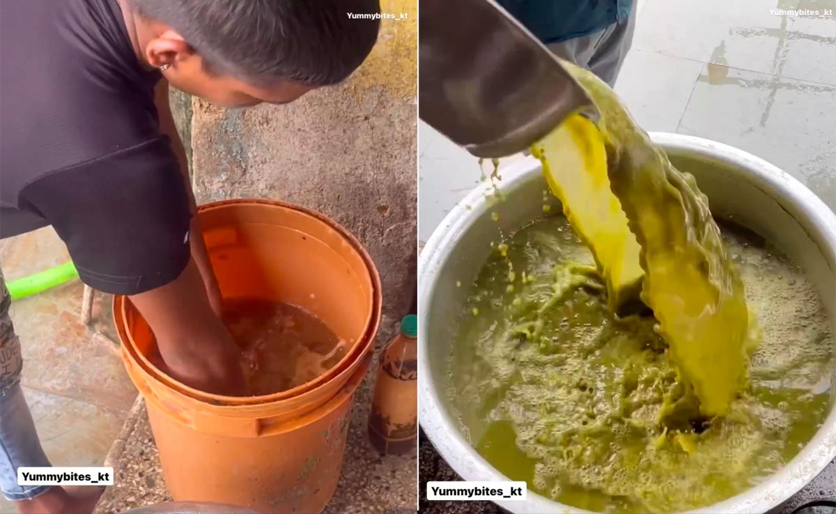 "New Fear Unlocked" - Internet Reacts To Making Of <i>Golgappe Ka Paani</i>