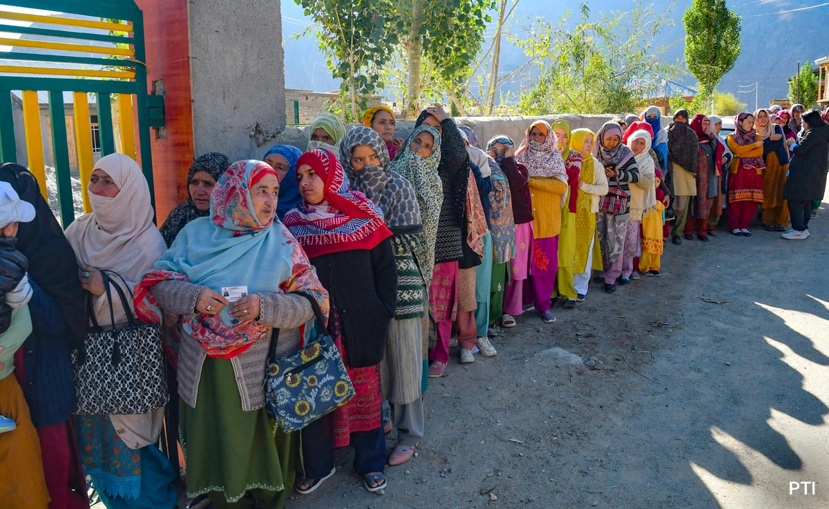 77.61% Voting In 1st Ladakh Key Polls Since Article 370 Was Scrapped